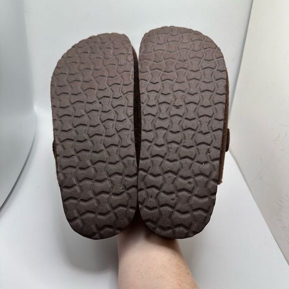 CUSHIONAIRE Womens Clog 8.5 BROWN WOOL - Picture 5 of 7
